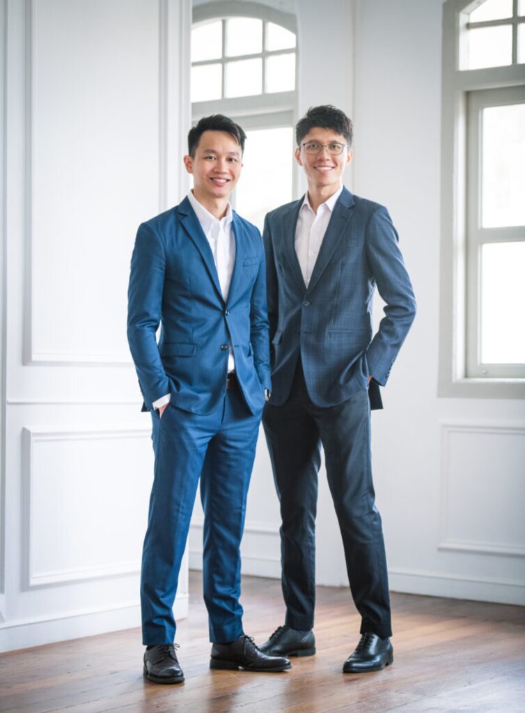 Wayne Pan and Ng Wai Jif, Co-Founders of Steadbook Advisory